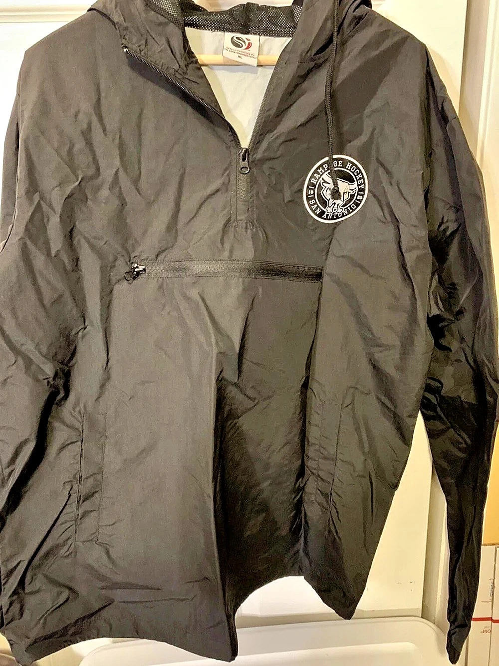 San Antonio Rampage Jacket Adult Sz XL Something Inked Family Black Gray Sports